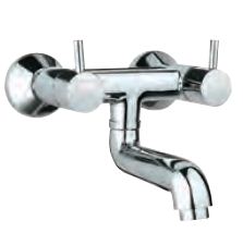 Wall Mixer Non-Telephonic Shower Arrangement with Connecting Legs