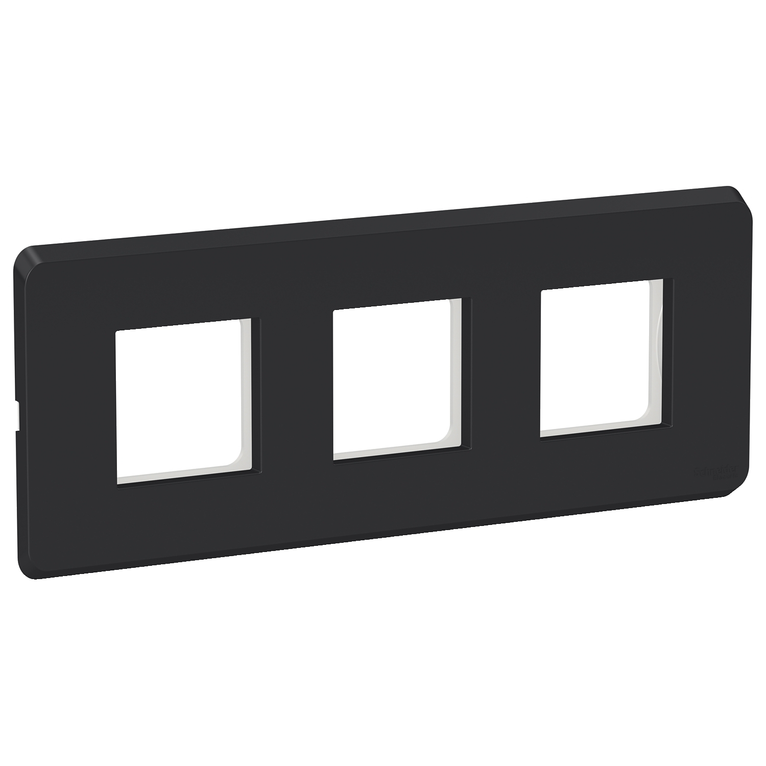 6 Module Cover Plate with Grid Frame - Charcoal Black CPXCP6M_CB ...