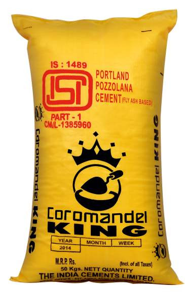 Coromandel King PPC Grade Cement (Polythene Bag)