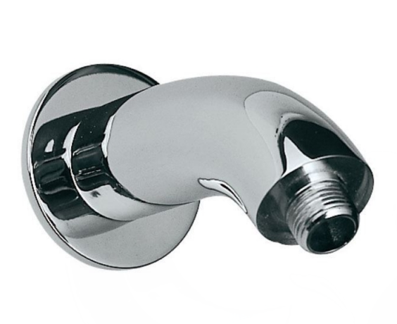 120mm Long Wall Mounted Shower Arm Casted in Round Shape SHA-CHR-487