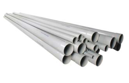 160 mm (6") ISI Marked PVC Pipe Class 5 (10 kg/cm2) (5 Meter)