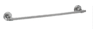 600 mm Towel Rail Chrome Finish F5004103