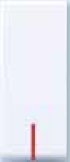 10 A 1 Module One Way Switch with LED Indicator White OS13W10