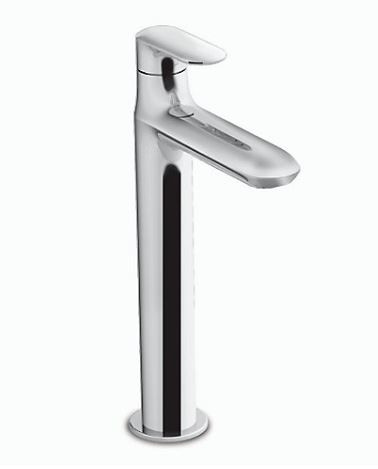 Kumin Tall Pillar Tap without Drain Polished Chrome K-99453IN-4-CP