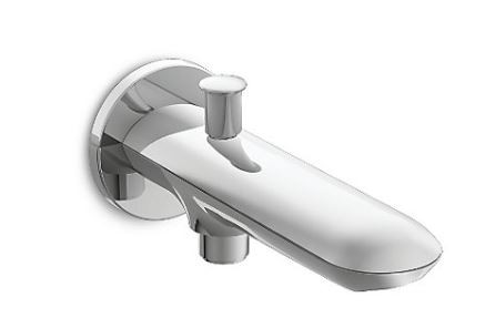 Kumin Bath Spout with Diverter Polished Chrome K-99468IN-CP