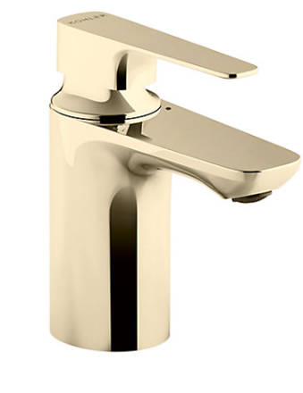 Aleo+ Basin Faucet without Drain French Gold K-72312IN-4ND-AF