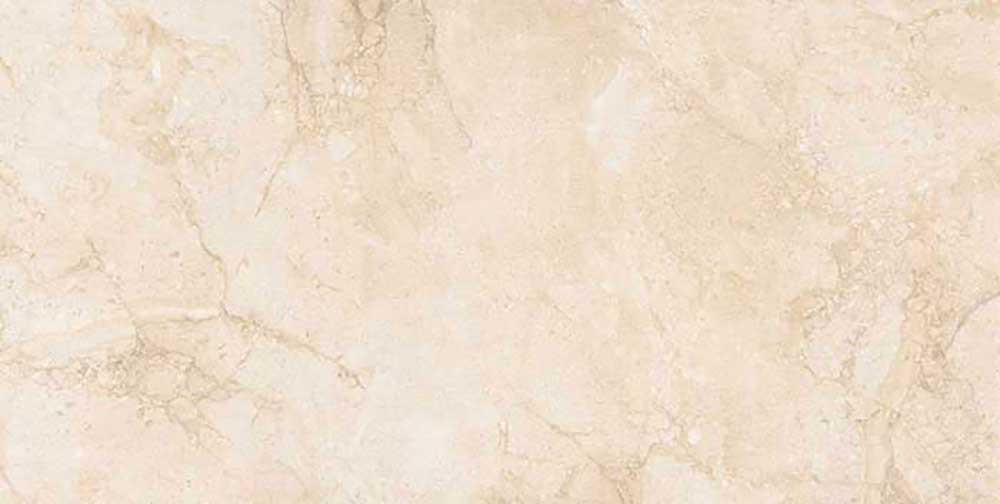600 X 1200 mm Sicilia Crema Glazed Vitrified Floor Tile - Polished Finish