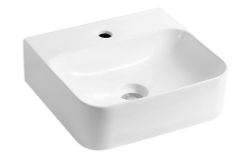 Angel 430 x 390 x 130 mm Table Top Wash Basin White-999508