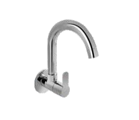 Opal Sink Cock with Extended Spout Chrome-26535