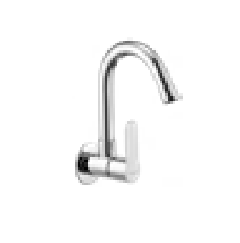 Fuji Sink Cock with Swinging Spout Wall Flange Chrome-FFU062