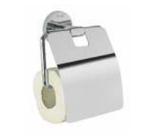 Maestro Toilet Paper Holder with Flap Chrome Finish 17007