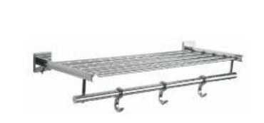 24" Fortune Towel Rack Chrome Finish 18075