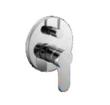Azzaro High Flow Single Lever Diverter Chrome (Full Set ALD-049, 18049K)  