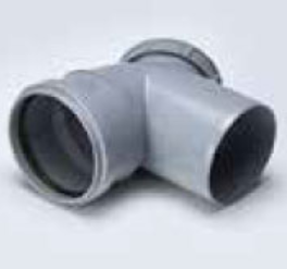 160 mm PVC SWR Selfit 87.5 Degree Bend with Door M252001312