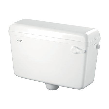 Iris 480 X 350 X 155 mm Wall Hung Flushing Cistern Single Flush Star White- FC1201SW