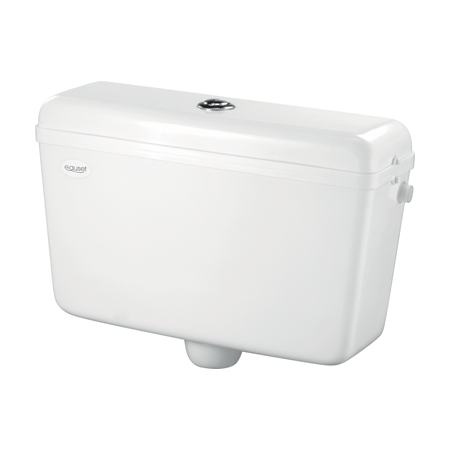 Iris 480 X 350 X 155 mm Wall Hung Flushing Cistern Dual Star White-FC1202SW