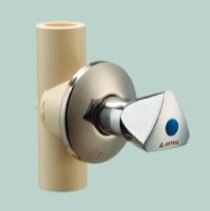 25 mm CPVC Concealed Valve (Triangle Chrome Plated) M512118503