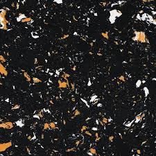 15 mm Thick 3040 mm X 1250 mm Portoro Quartz Flooring Slab - Dark