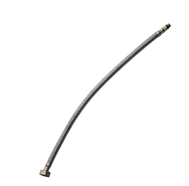 450mm Long Braided Hose Matt Finish ALD-CHR-803AB