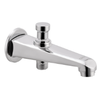 Bath Tub Spout with Wall Flange Chrome Finish F1001662