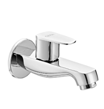 Bib Cock with Wall Flange and Aerator Chrome Finish F1020151