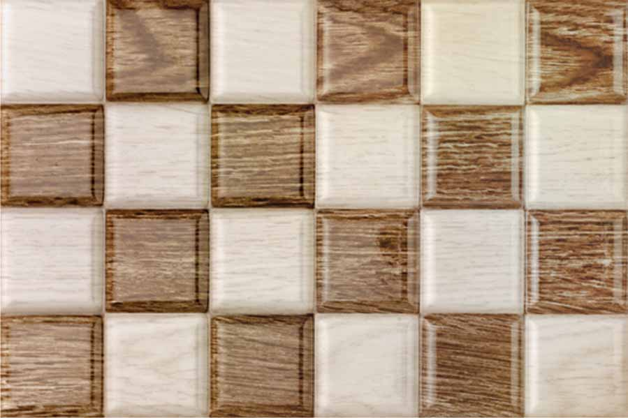 250 X 375 mm Sander HL1 Ceramic Wall Tile T811003HA - Glossy Finish