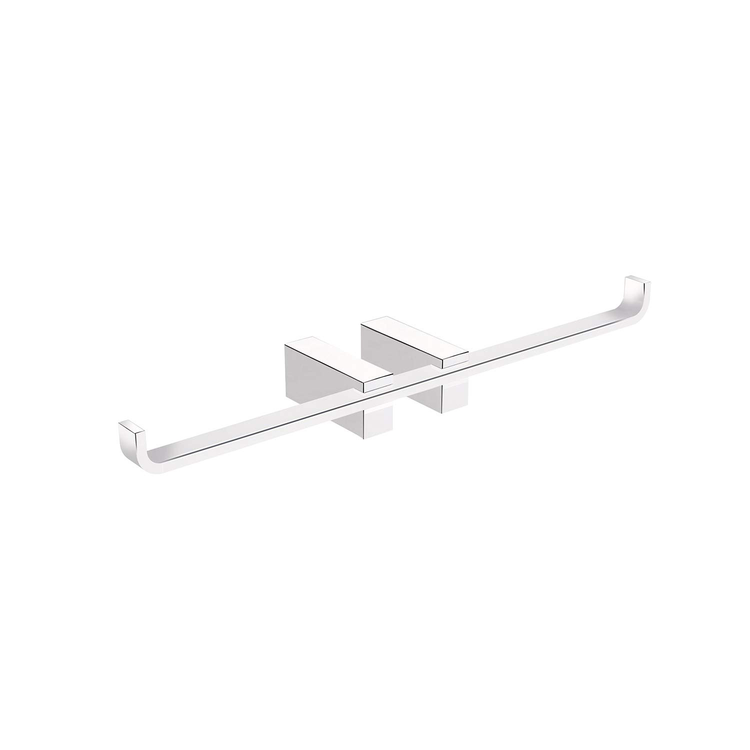 Verve Double Paper Holder without Cover Chrome Finish T6707A1