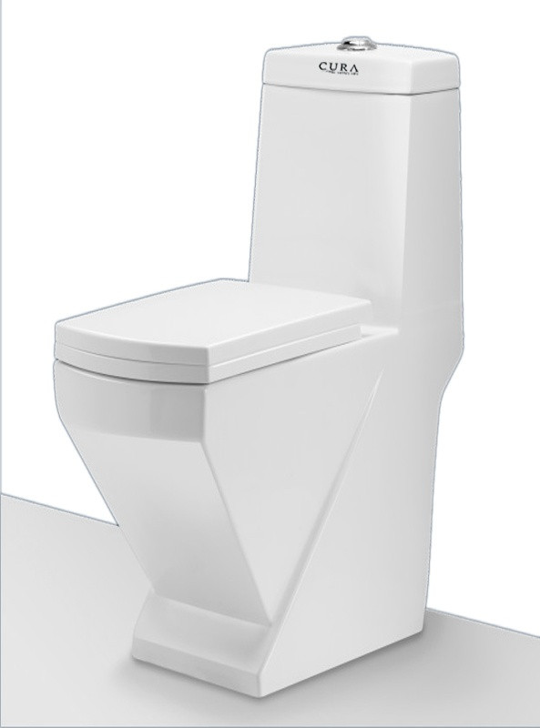 Titan 675 X 365 X 750mm S Trap (225mm) One Piece Water Closet White - 1008