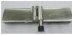 12 mm Glass Bottom Folding Hinge Left - Brushed Steel – GSFS -BFHL