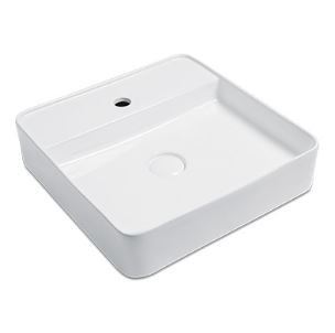 Edge 45S 450 x 450 x 110 mm Table Top Wash Basin Star White - 91100