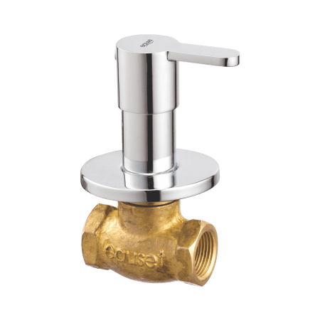 Rio 15 mm Concealed Stop Cock with Wall Flange - FRI072
