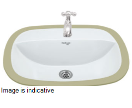 Lara 550 x 460 mm Under Counter Wash Basin Pastel - 10095