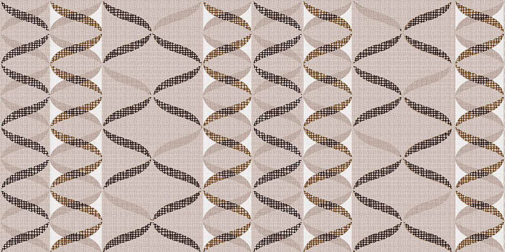300 X 600 mm Aztec Copper Decor MA Digital Ceramic Wall Tile - Matt Finish