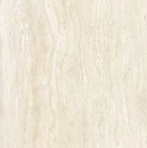 600 X 600 mm Travertino Beige Glazed Vitrified Floor Tile - Polished Finish