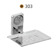 Soap Dish - Chrome Finish 303