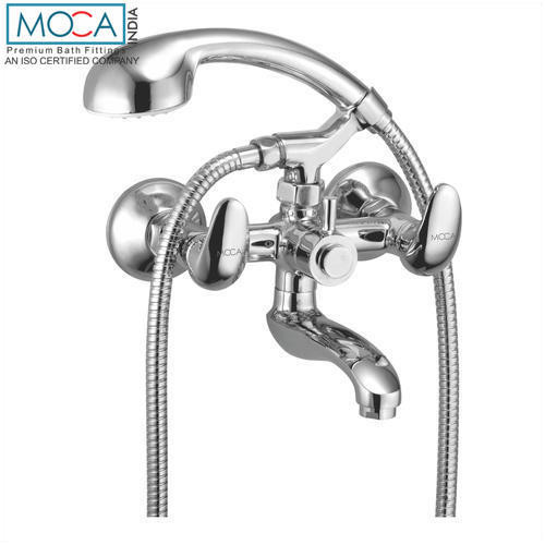 Wall Mixer with Crutch Chrome Finish - SL 1117