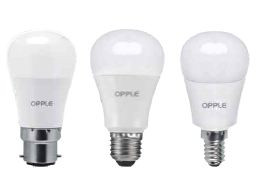 14 W A70 Round LED Bulb with B22 Cap Warm White - 140053362