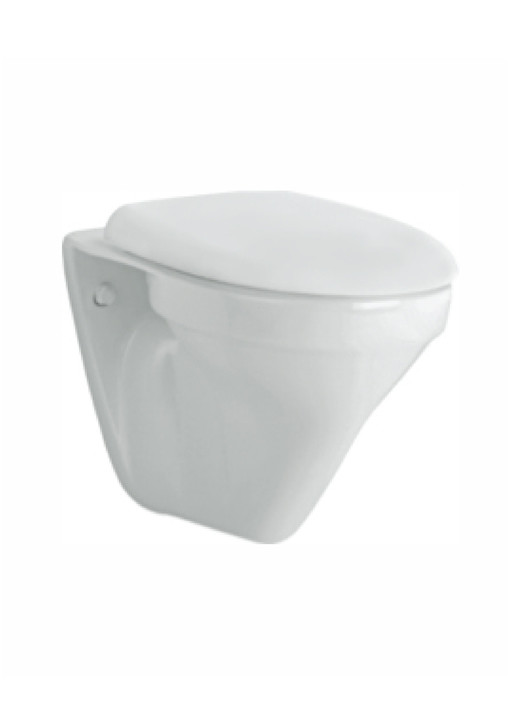 Indus 490 x 355 x 380mm Wall Hung Water Closet White - C0255