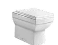 Qube X 530 x 375 x 395mm P Trap (180mm) Floor Mounted Water Closet White - C849L