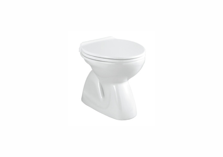 Niagara 550 X 380 X 400mm S Trap European Water Closet with Seat Cover White (Full Set - C0252, E8307)