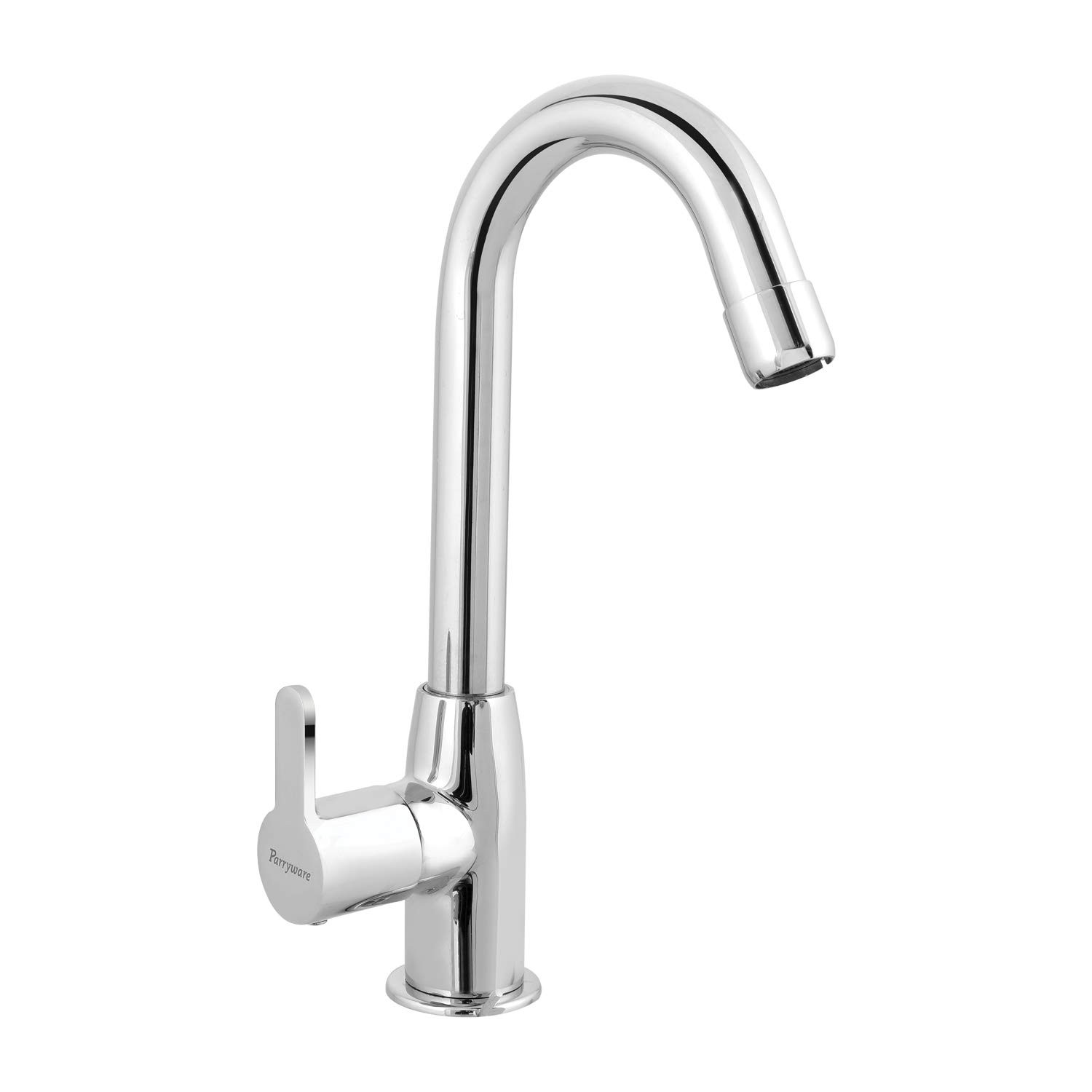 Quarter Turn Swan Neck Pillar Cock Polished Chrome T4668A1