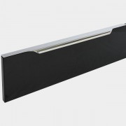 298 mm Edge Profile Handle - 5 - Anodised Silver Finish - EPH5 298 AS