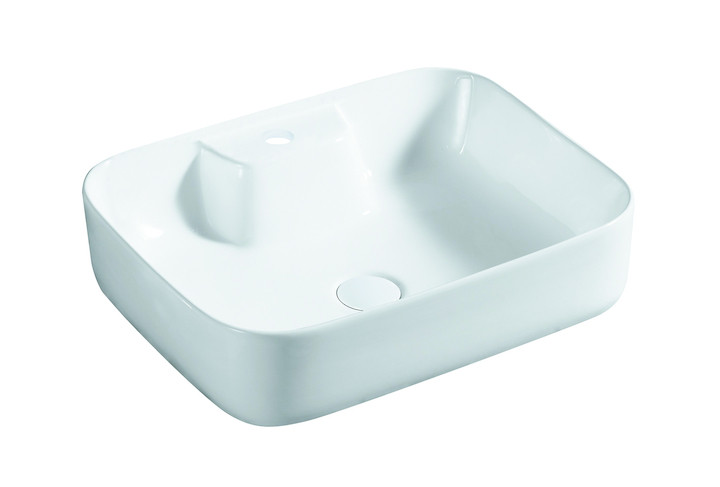 Inslim 515 515 x 405 x 145mm Table Top Wash Basin White - C041L