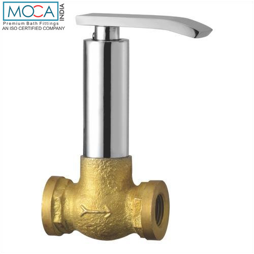 15mm Concealed Stop Cock with Adjustable Flange Chrome Finish - AR 1507
