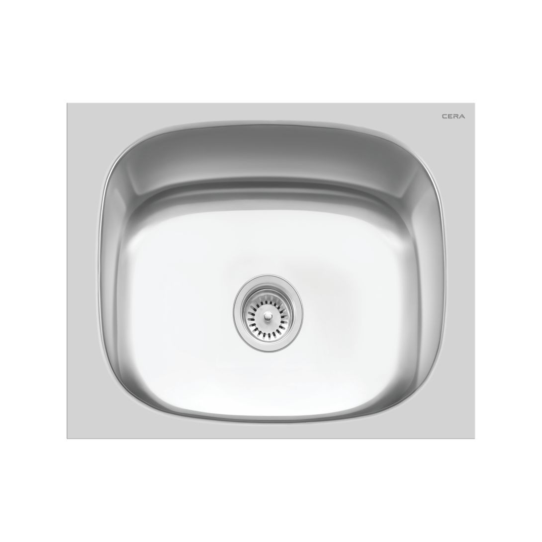 610 mm x 455 mm Dallas Single Bowl Sink Gloss Finish B4511101