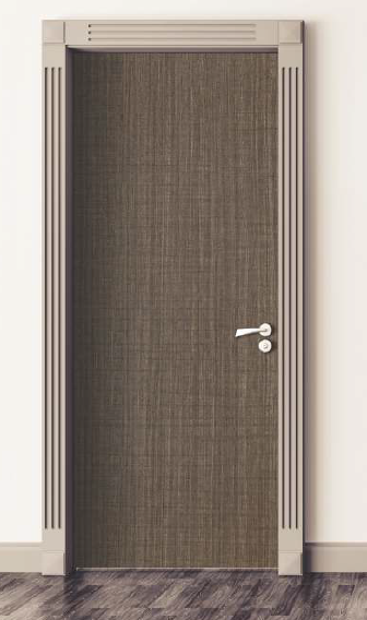 69 cm X 206 cm 32 mm Thickness Fibre Rust Pre Laminated HDHMR Door 3452