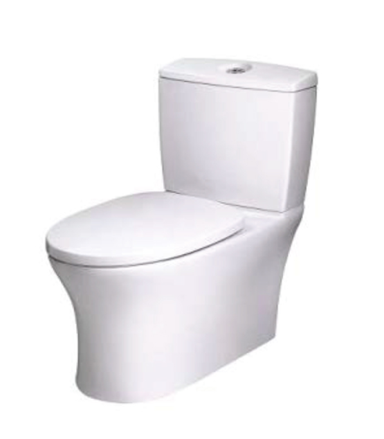 Willow 400 x 695 x 760 mm Two Piece Water Closet White - CW920K#XWH