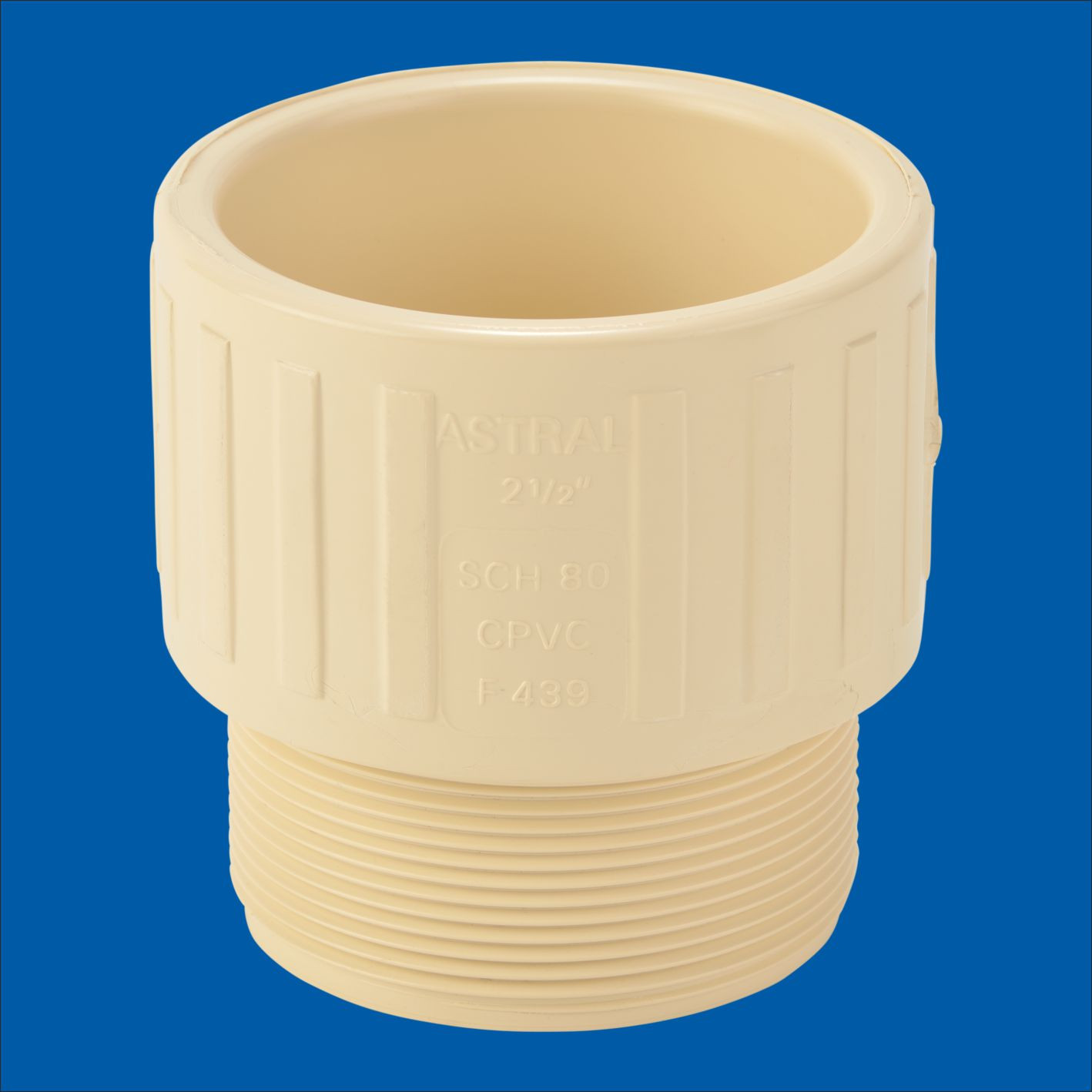 100 mm C-PVC Male Adapter SCH 80 M512801309