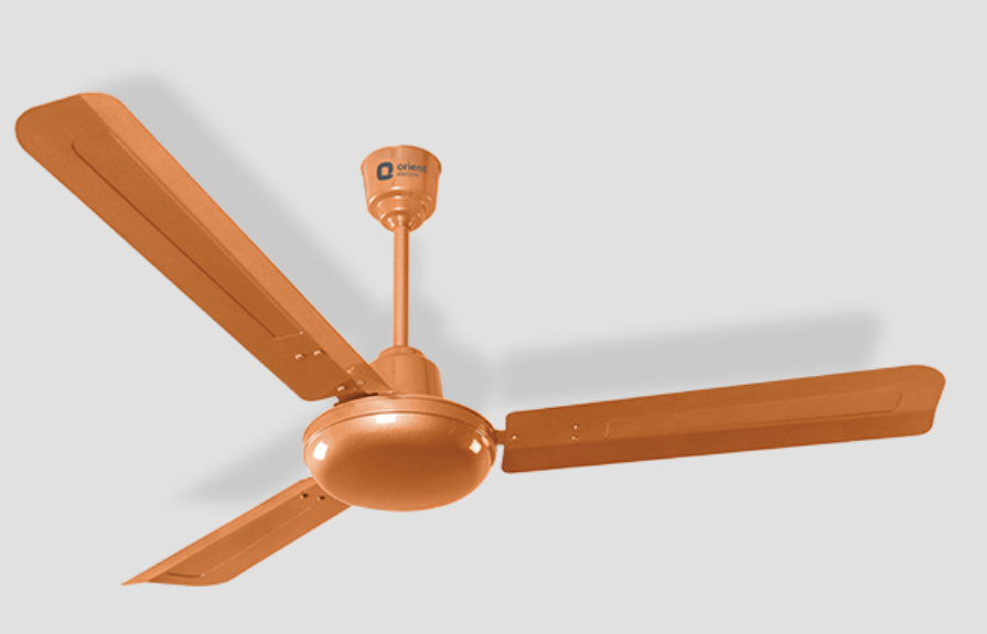 Quasar 1400 mm Sweep Ceiling Fan Brushed Brass