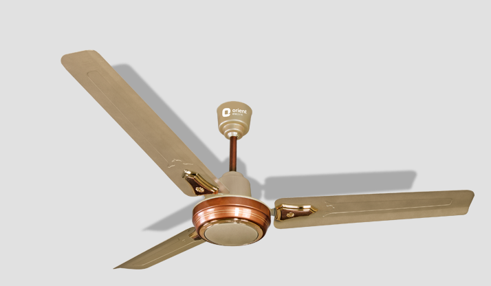 Summer Pride 1400 mm Sweep Ceiling Fan Golden Beige